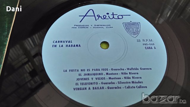 Грамофонна плоча- Carnaval De La Habana, снимка 2 - Грамофонни плочи - 17024011