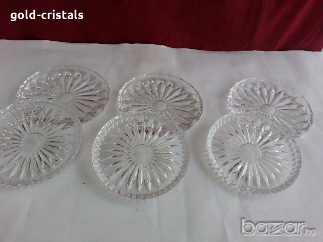 кристални чинийки , снимка 7 - Антикварни и старинни предмети - 19375942