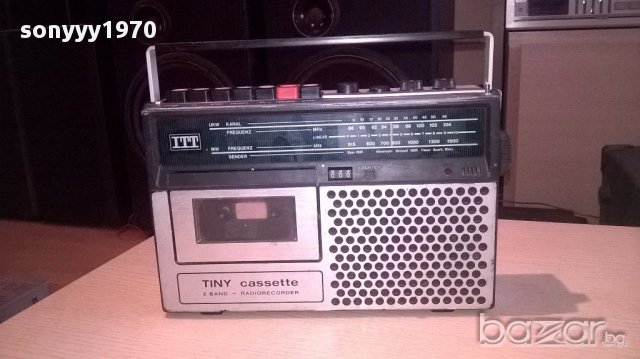 Itt tiny-made in germany-внос швеицария, снимка 13 - Ресийвъри, усилватели, смесителни пултове - 13704836