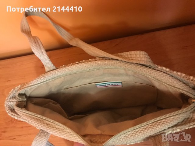 Италианска дамска чанта, снимка 5 - Чанти - 23671659