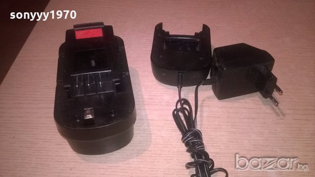 поръчани-black&decker-battery pack 18v+charger-внос швеицария, снимка 2 - Оригинални зарядни - 20014928