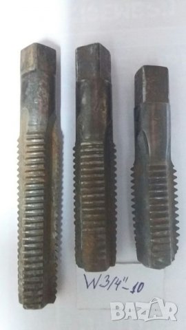 Метчици и плашка за цолова /витвортова/ резба , снимка 9 - Други инструменти - 25850659
