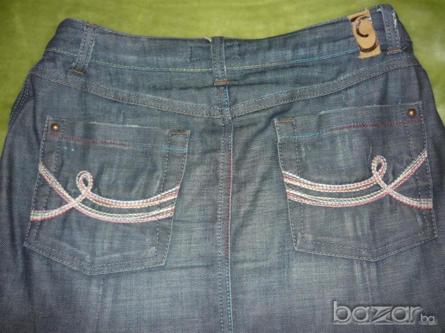  "s.Oliver " - дънкова пола, снимка 4 - Поли - 6458712