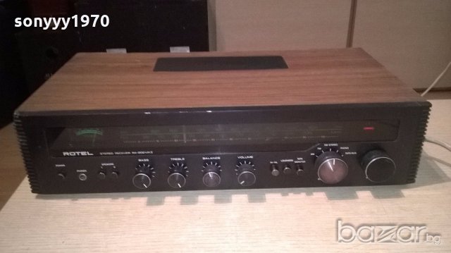 rotel-receiver-ретро красавец-внос англия, снимка 12 - Ресийвъри, усилватели, смесителни пултове - 19121625