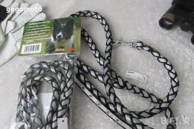 светлоотразителен НОВ повод за куче, 🐕 - оплетено полиестерно въже със светлоотразителни нишки, снимка 7 - За кучета - 25918184