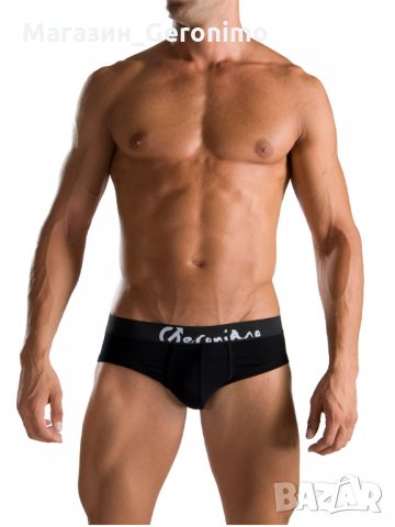 Плитък мъжки слип от базовата колекция на GERONIMO, модел 1051s2, снимка 4 - Бельо - 25184591