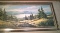 картина с рамка-внос швеицария-111х51см, снимка 7