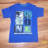 Нова детска маркова синя тениска на И-бой -122-128 размер , снимка 3 - Детски тениски и потници - 8584195