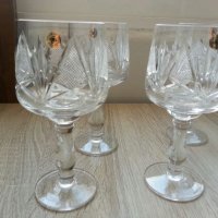 Кристални чаши за вино  ракия уиски коняк вода , снимка 7 - Чаши - 22333107