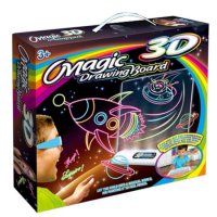 детска магическа 3д 3D дъска за рисуване Комплект за рисуване, снимка 6 - Рисуване и оцветяване - 24744666