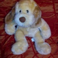 Плюшено бежово куче, снимка 1 - Плюшени играчки - 20645618