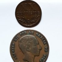 Португалия сет Две Монети 1944 и 1879, снимка 8 - Нумизматика и бонистика - 25402898