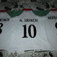 Тениска на България с яка - Сираков 10,Бербатов 9 и Стоичков 8 , снимка 3 - Тениски - 18331218