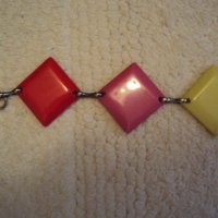 Интересен колан на цветни кубчета, снимка 3 - Колани - 22856435