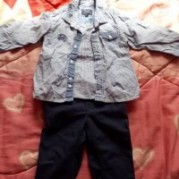 Сет от 2 части,ризка Майорал и панталонче h&m,размер 74, снимка 1 - Комплекти за бебе - 21057309