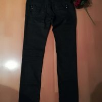 Дамски черни панталони, снимка 2 - Панталони - 19735178