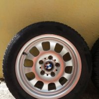 Оригинални алуминиеви джанти за БМВ с нови зимни гуми, снимка 2 - Гуми и джанти - 22738571