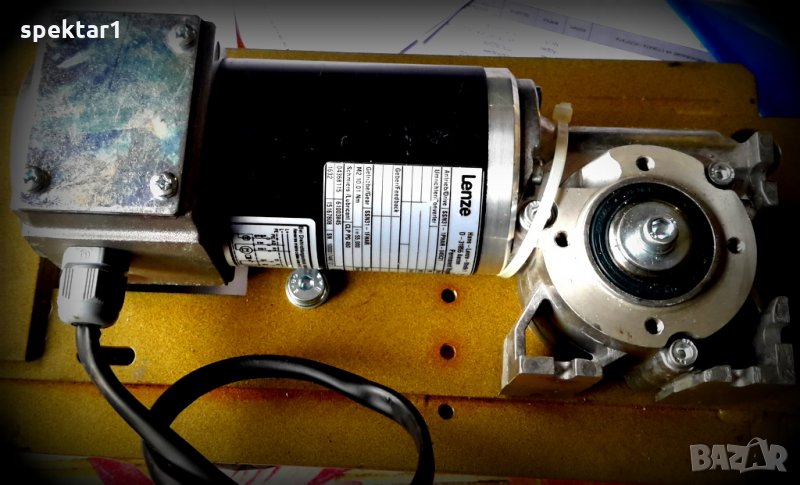 електо механичен модул механизъм за машина с марков ел двигател с редуктор МАРКОВ, снимка 1