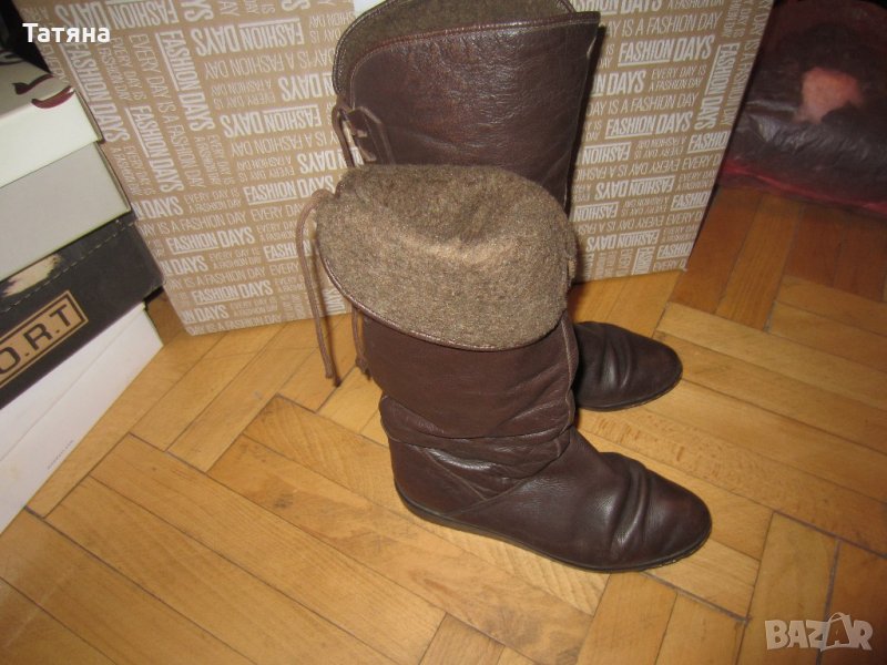 .ботуши -кожа ;Италия;Германия;БОТИ, снимка 1