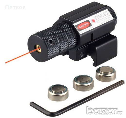 Лазерен мерник  за пистолети и пушки., снимка 1