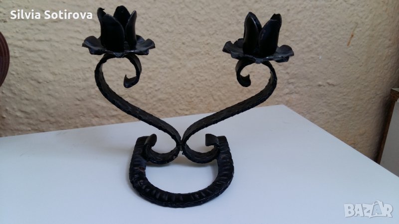 СВЕЩНИК-ПОДКОВА, снимка 1