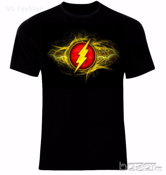 Светкавицата The Flash Logo Movie Тениска Мъжка/Дамска S до 2XL, снимка 1