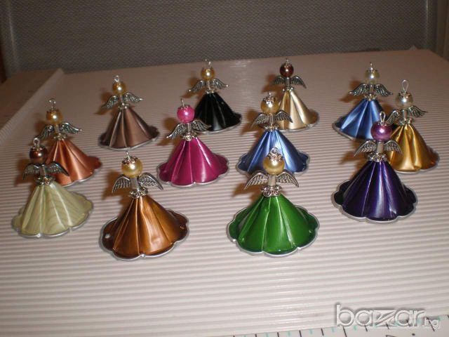 Ангелче със звънче. Ръчна изработка, снимка 3 - Други - 16135334