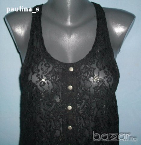 Шикозна еластична дантелена туника "Sparkz" / унисайз , снимка 2 - Туники - 14585102