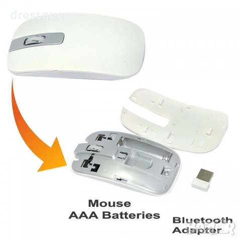 0803 Безжична клавиатура и мишка със силиконово покритие, снимка 9 - За дома - 23449065