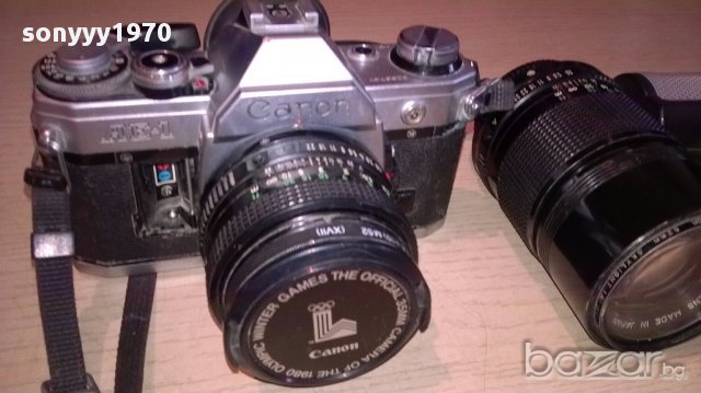 Canon+agfa-profi комплект-made in japan-внос швеицария, снимка 3 - Фотоапарати - 13662431