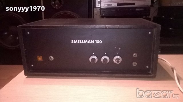 Smellman 100 amplifier-внос швеицария, снимка 7 - Ресийвъри, усилватели, смесителни пултове - 15925476