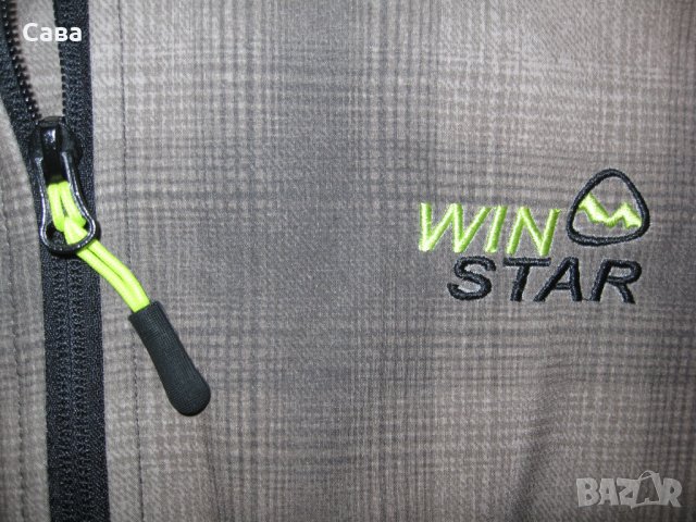 Софтшел WIN STAR   дамски,5-6ХЛ, снимка 3 - Спортни екипи - 24185400