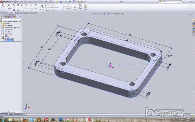 ПРОМОЦИЯ! Предлагам помощ по AutoCad и SolidWorks. Онлайн помощ!, снимка 6 - IT/Компютърни - 11899411