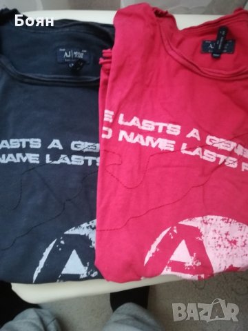 Мъжки тениски Armani , снимка 2 - Тениски - 25345780