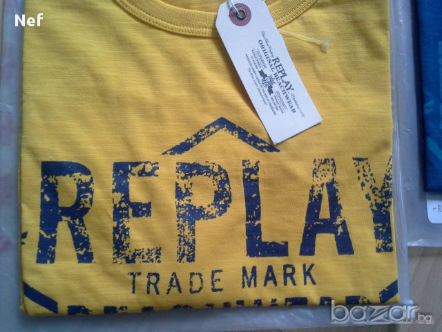Нова тениска Replay Beachwear T Shirt, оригинал, снимка 10 - Тениски - 15264207