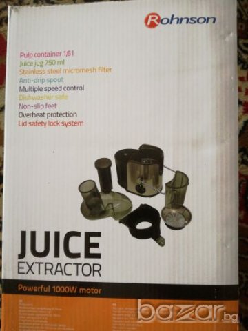 Сокоизтисквачка, снимка 6 - Сокоизстисквачки и цитрус преси - 20480208