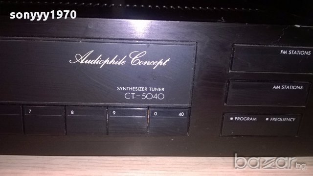 Dual ct5040-tuner audiophile concept-germany-внос швеицария, снимка 8 - Ресийвъри, усилватели, смесителни пултове - 13517787