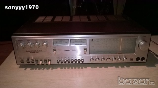 grundig r 25 super hifi receiver-made in germany-внос швеицария, снимка 3 - Ресийвъри, усилватели, смесителни пултове - 12713441