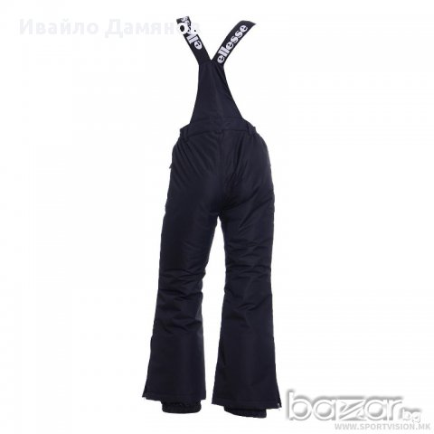Нов, мъжки, черен, зимен, ски панталон Ellesse, снимка 2 - Спортни дрехи, екипи - 16482936