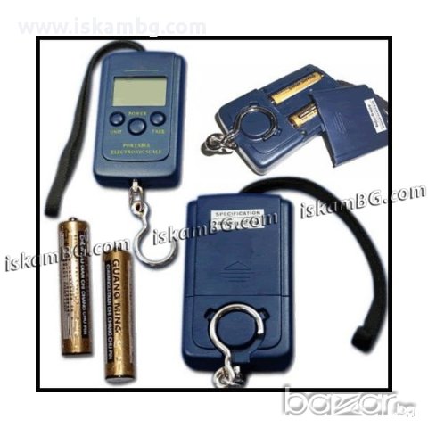 Електронно портативно кантарче до 40кг., снимка 4 - Други спортове - 13730262