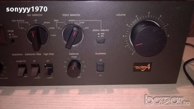 Technics su-v4a dc amplifier-580w-made in japan-от швеицария, снимка 6 - Ресийвъри, усилватели, смесителни пултове - 17859549