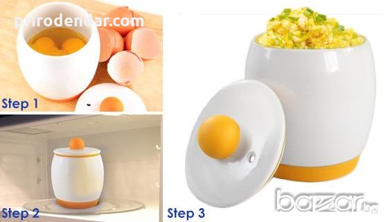  Керамичен съд за яйца, снимка 3 - Други стоки за дома - 20955690
