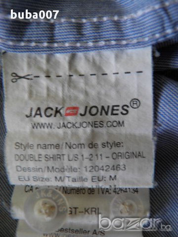 JACK & JONES риза М, снимка 12 - Ризи - 17427453