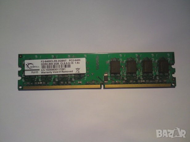 RAM памети 2GB DDR2-800MHz - CL5 , снимка 2 - RAM памет - 21956098