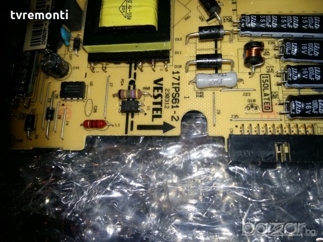 Power Board 17IPS61-2 , снимка 2 - Части и Платки - 20709618