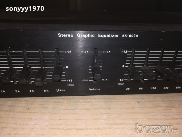 visonik ak-8020-equalizer-made in japan-внос швеицария, снимка 4 - Ресийвъри, усилватели, смесителни пултове - 21150134