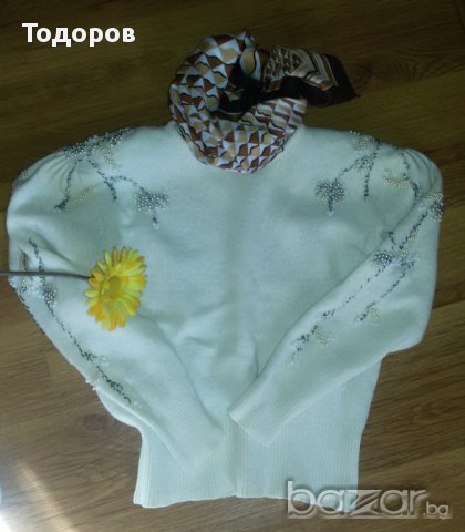 ПЛЕТИВО. РЪЧНА ИЗРАБОТКА., снимка 1 - Блузи с дълъг ръкав и пуловери - 16265396