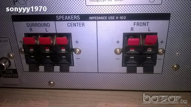 Sony str-de375 rds receiver 5 chanel-внос швеицария, снимка 15 - Ресийвъри, усилватели, смесителни пултове - 15533317