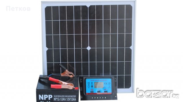 Контролер за соларен панел с LCD дислей - 30А 12/24V., снимка 10 - Други стоки за дома - 19203578