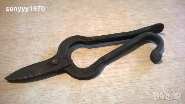 стари ножици за ламарина-27см-ковано желязо, снимка 2 - Колекции - 23056589